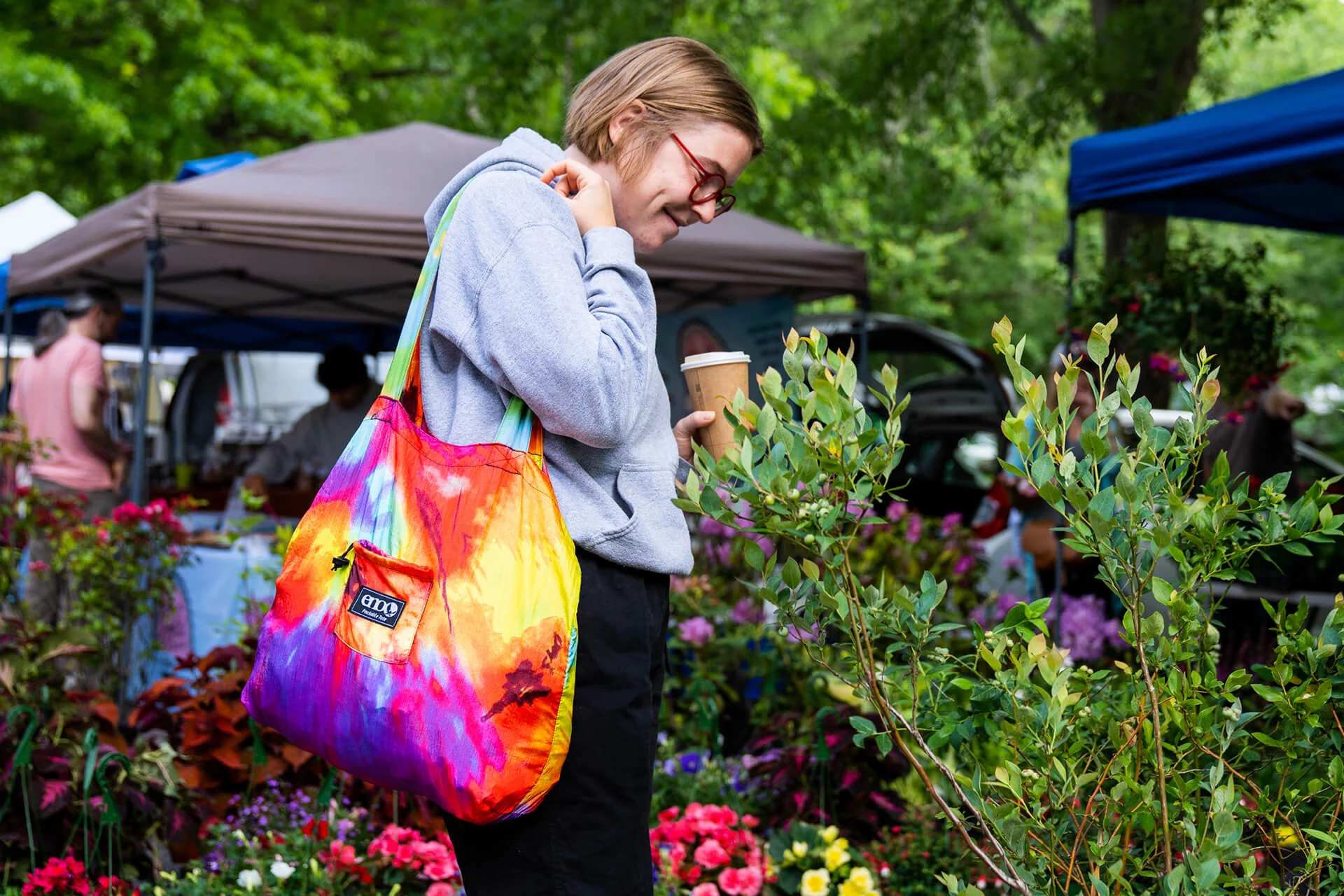 Packable Tote Print - Image 3